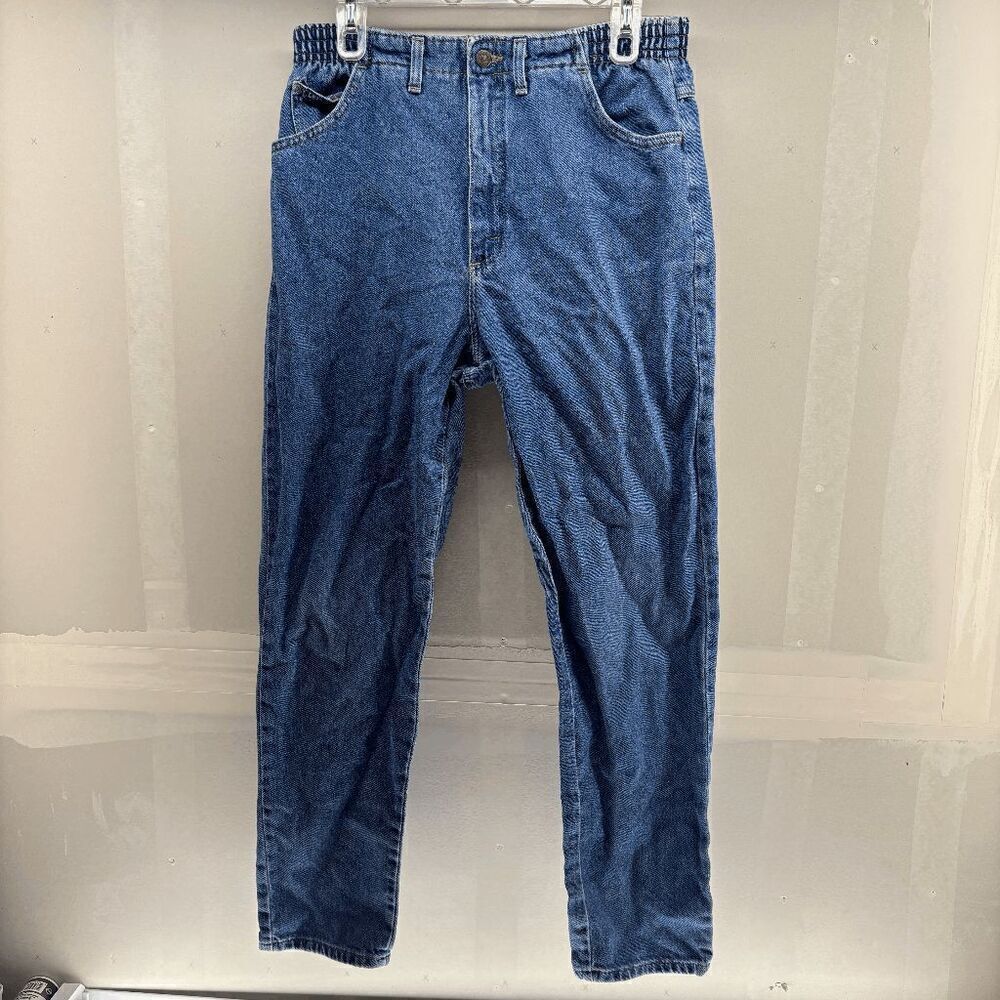 Lee Vintage 70s‎ Denim 1889 Jeans YKK Zipper Union Made 12 Med 32x29 Mom Style